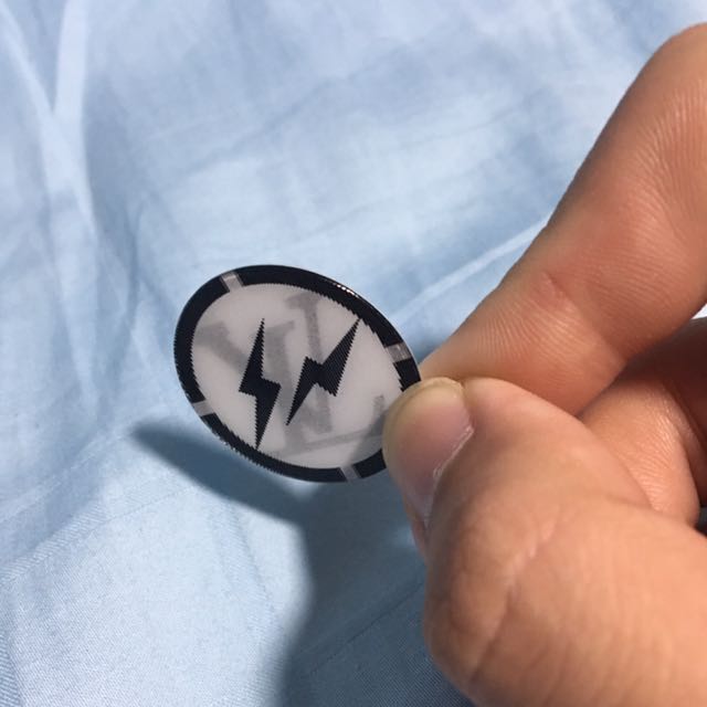 Louis Vuitton X Fragment Holographic Sticker (inspired), Men's