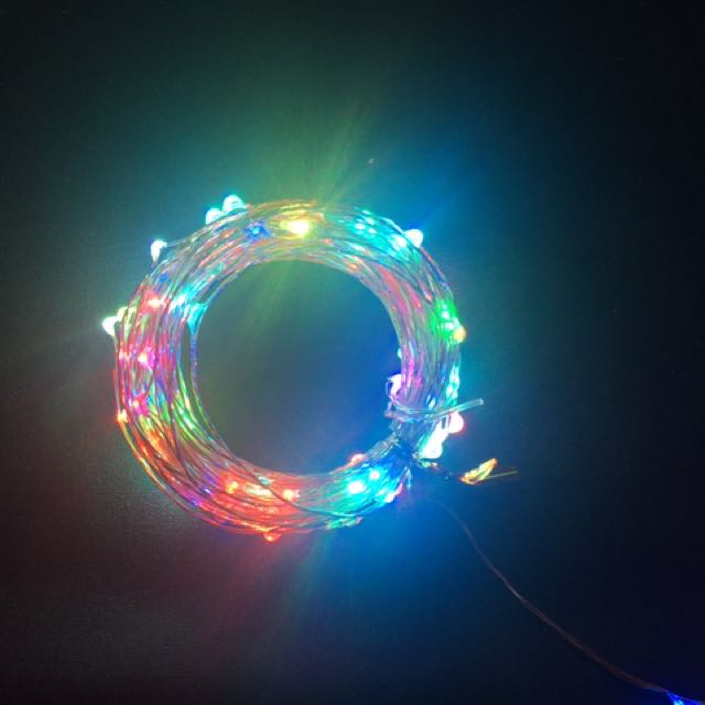 Multicolours blinking LED Deco Fairy Lights, Furniture & Home Living