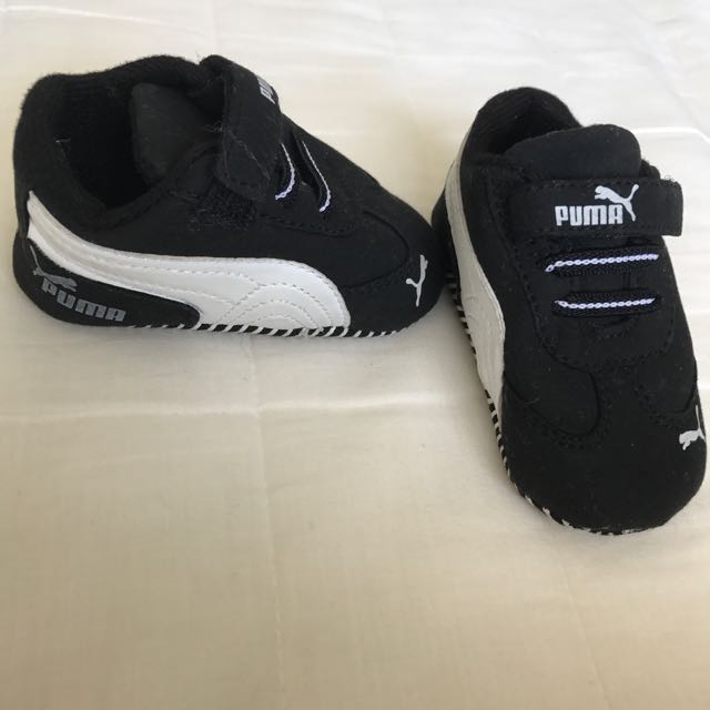 baby puma crib shoes