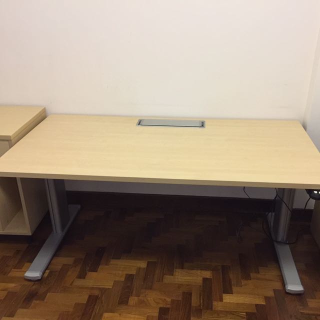 Study Office Table Adjustable Height, Furniture & Home Living ...