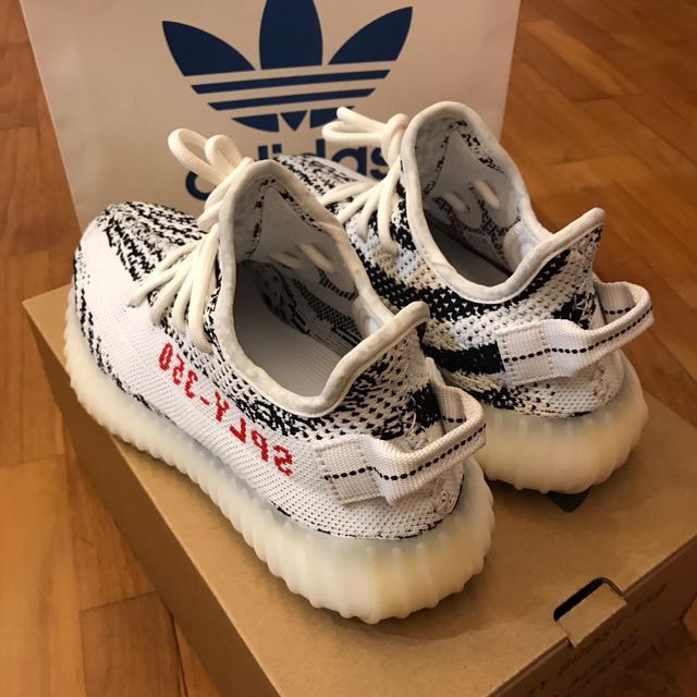 Yeezy Boost 350 V2 UK 3.5 Zebra Adidas Singapore Women s Fashion