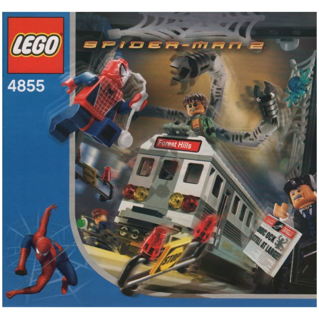 已停產！極罕有！全新未開封Lego 4855 蜘蛛俠2 Spider Man 八爪魚博士