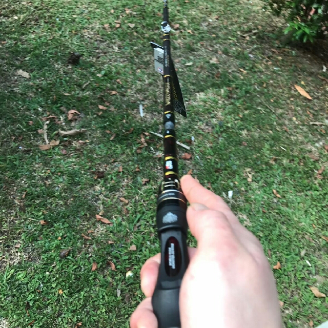 abu garcia world monster travel rod