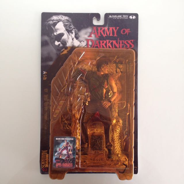Army of Darkness Ash Movie Maniacs 3 McFarlane Toys, Hobbies & Toys