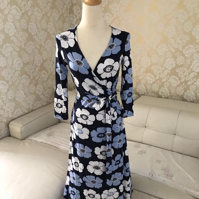 laura ashley wrap dress