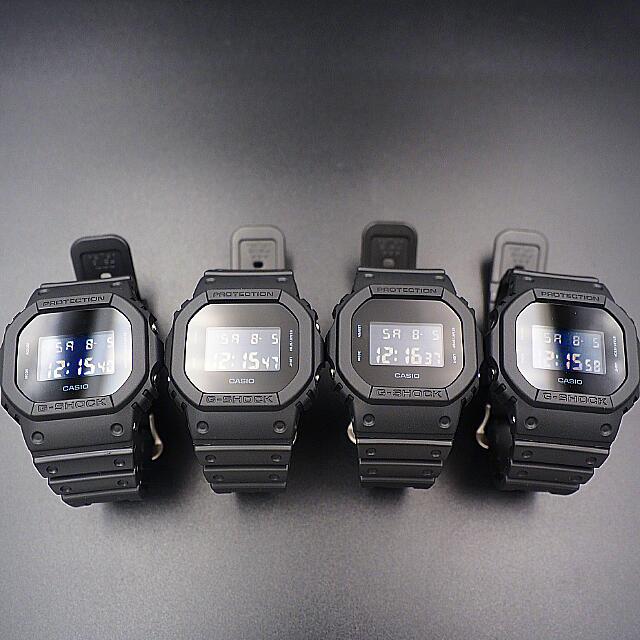 Casio G Shock DW 5600BB 1JF, Men's Fashion, Watches on Carousell