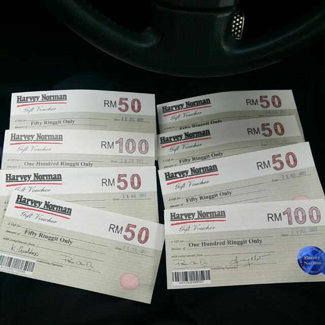 Harvey Norman Gift Voucher, Tickets & Vouchers, Vouchers on ...