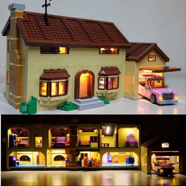 simpsons lepin