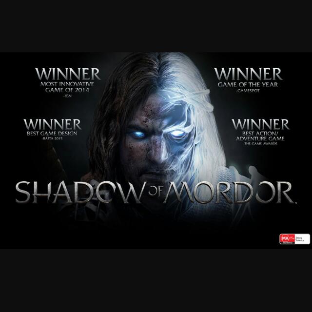 Middle Earth Shadow Of Mordor Game Of The Year Edition Steam Toys Games Video Gaming Video Games On Carousell