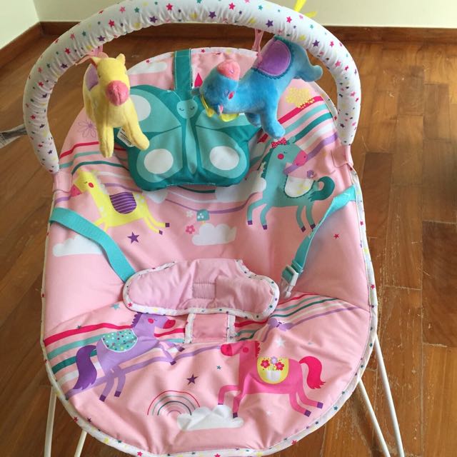 mothercare bouncer pink