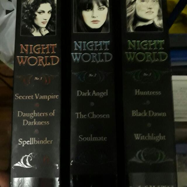 Nightworld Series By L J Smith Books 1 9 On Carousell