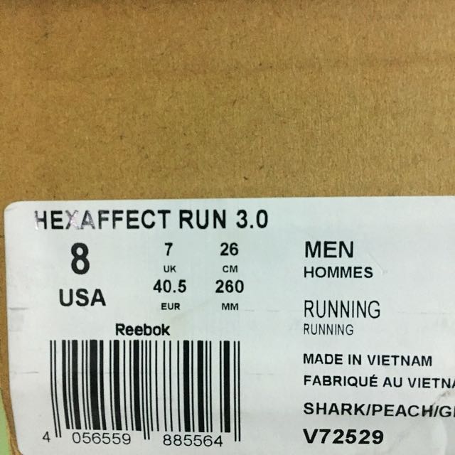REEBOK HEXAFFECT RUN 3.0 BNIB