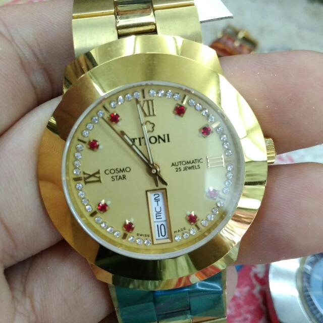Old titoni top watches price