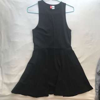 H&M Black Skater Dress