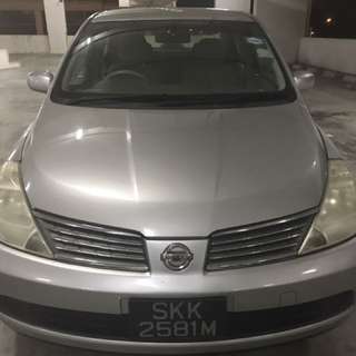 Nissan Latio For Grab/Uber!