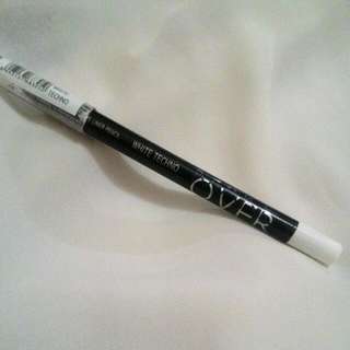 Make Over Eyeliner Pencil Shade White Techno