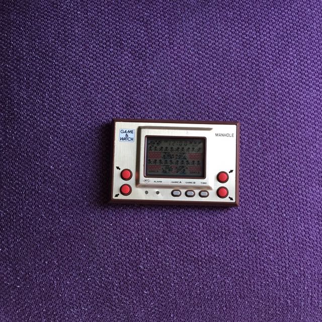 個人珍藏任天堂Game & Watch Manhole $880, 電子遊戲, 遊戲機配件