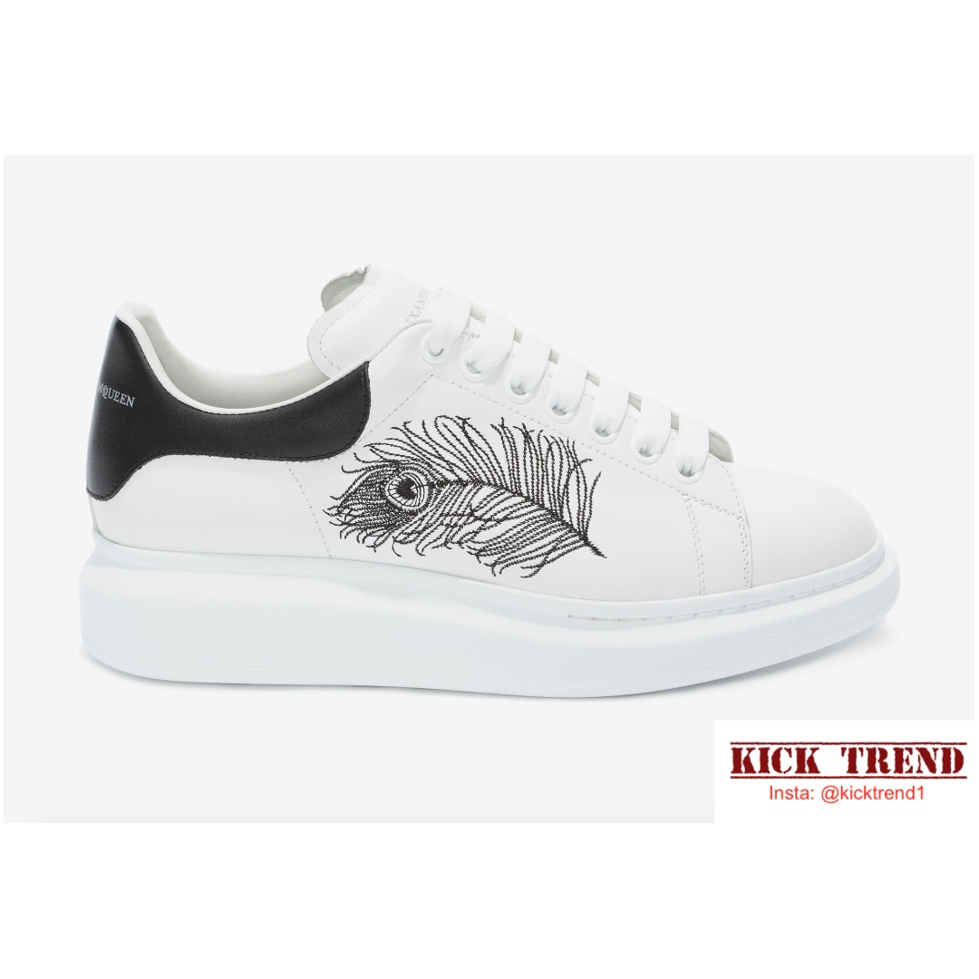 Alexander McQueen Oversized Sneaker (Size UK12) - Black/White (100%  AUTHENTIC)