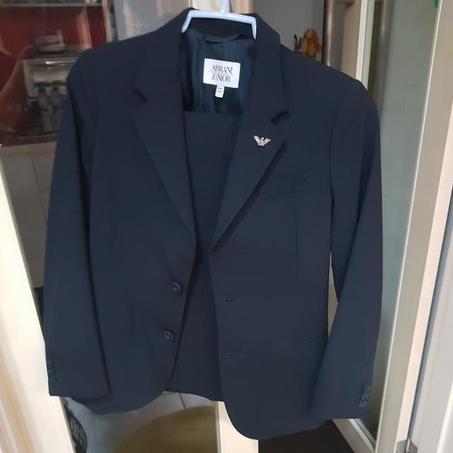 armani junior suit