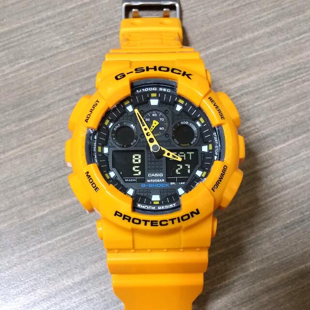 G shock bumblebee clearance original