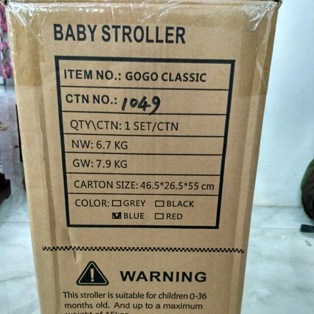 Baby Stroller ELLE GOGO Classic Bayi Anak Kereta Kursi Goyang Gendongan Bayi di Carousell