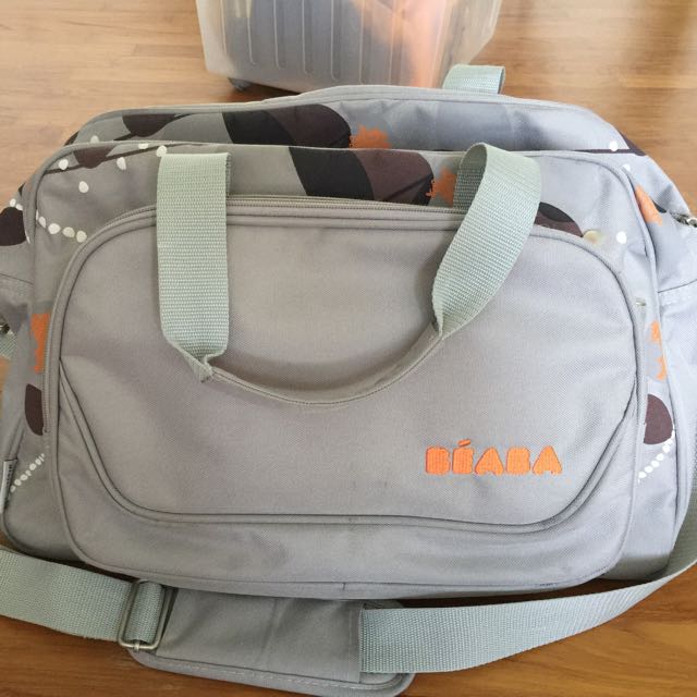 Beaba Baby Diaper Travelling Bag Babies Kids On Carou