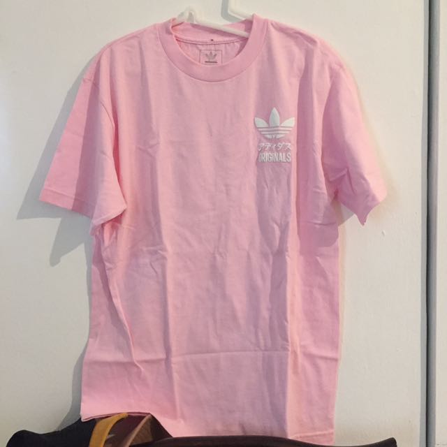 pink adidas shirt japanese