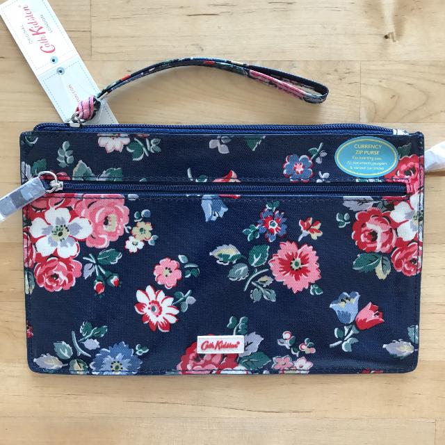 cath kidston navy floral bag