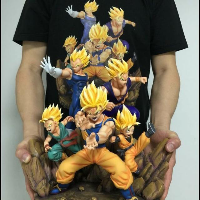 Brand New In Box Mrc Dragon Ball Mrc Characters Collection Series