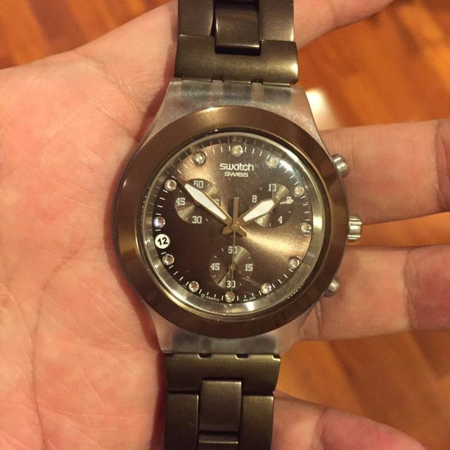 Harga jam swatch irony deals diaphane