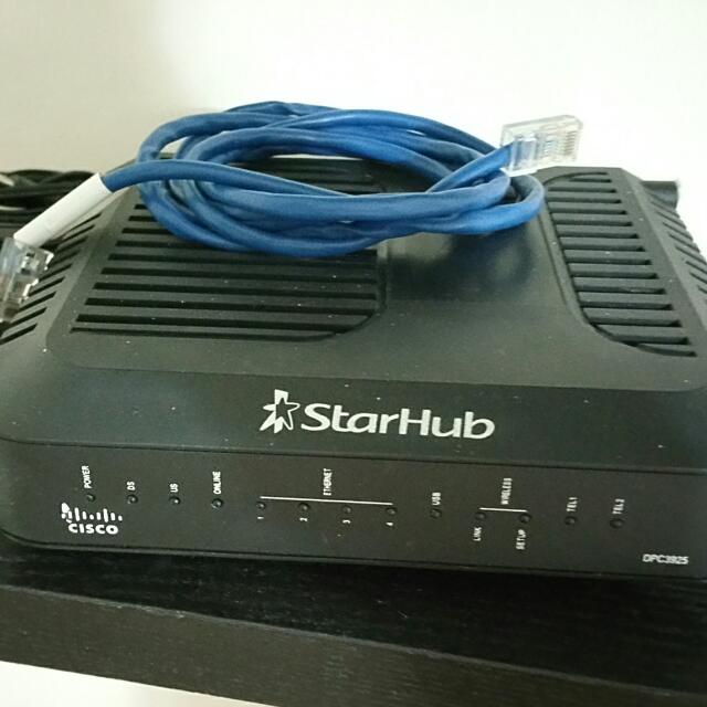 CISCO Starhub modem DPC3925, Computers & Tech, Parts & Accessories ...