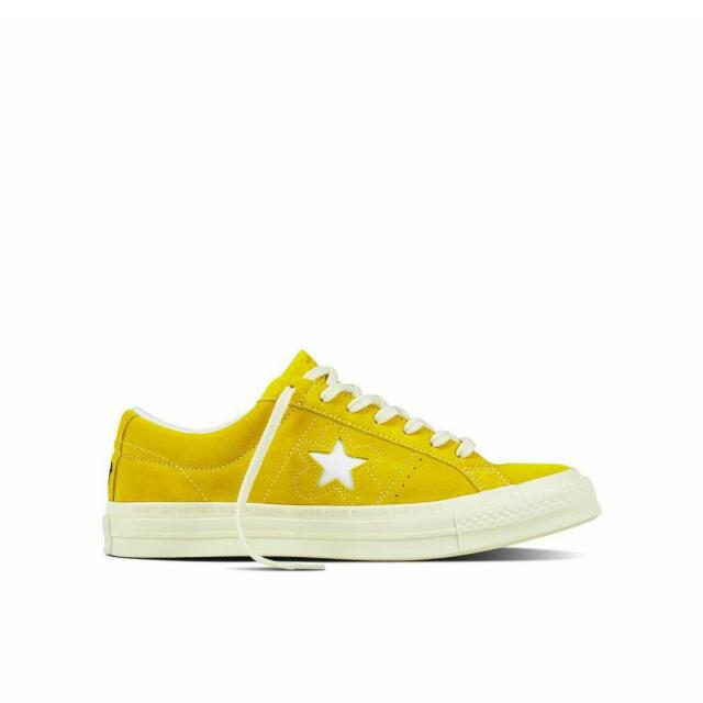 yellow converse one star golf le fleur
