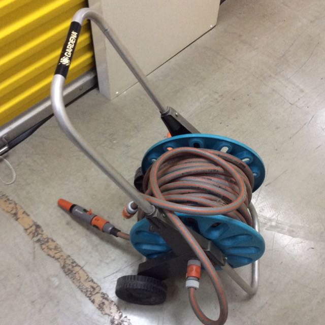 Gardena Garden Water Hose With Wheels Super Long 1 3m Gardening On Carousell