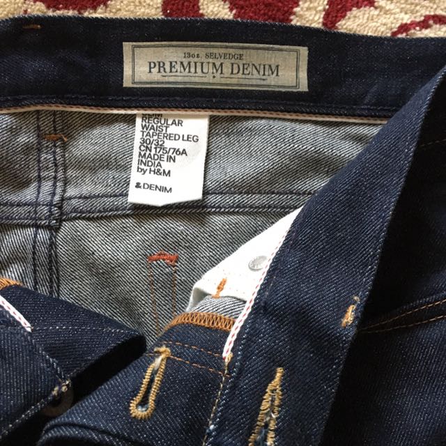 Hm selvedge top