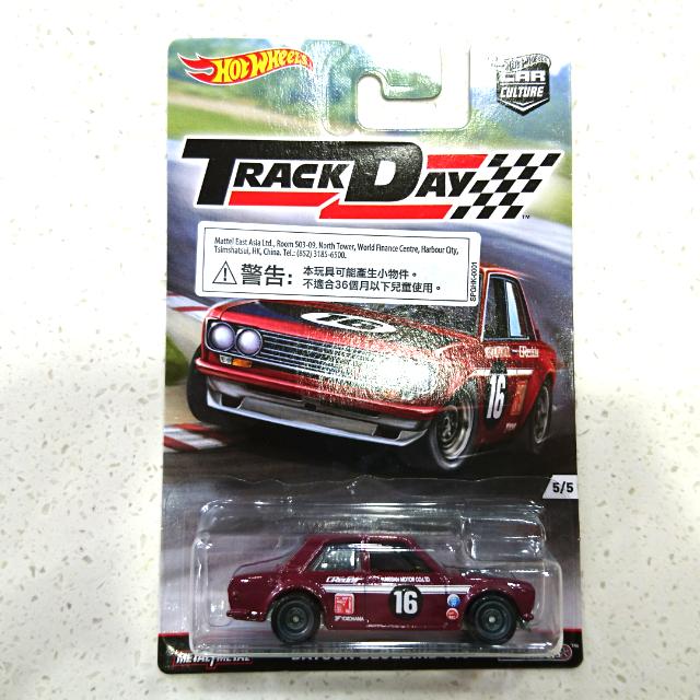 hot wheels track day datsun 510