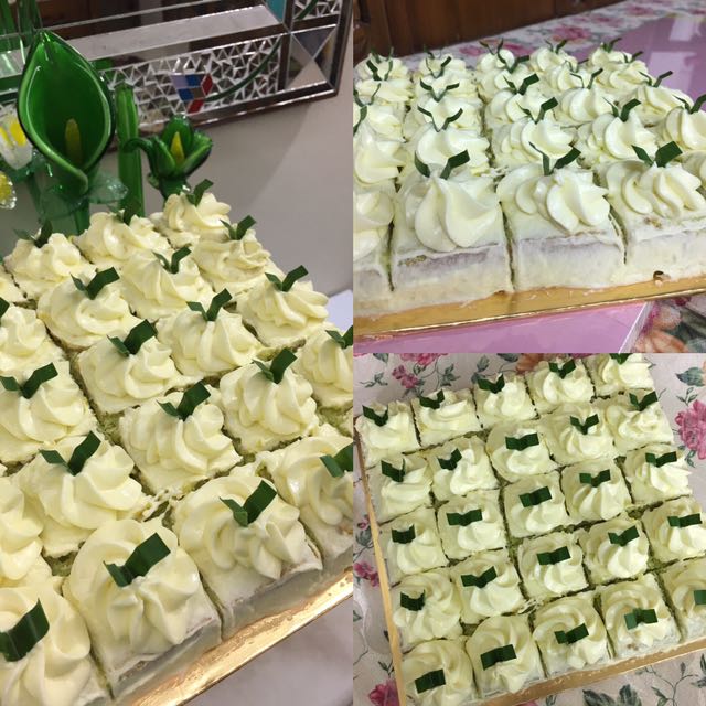 Kek Pandan Gula Melaka, Makanan & Minuman, Makanan Dibakar 