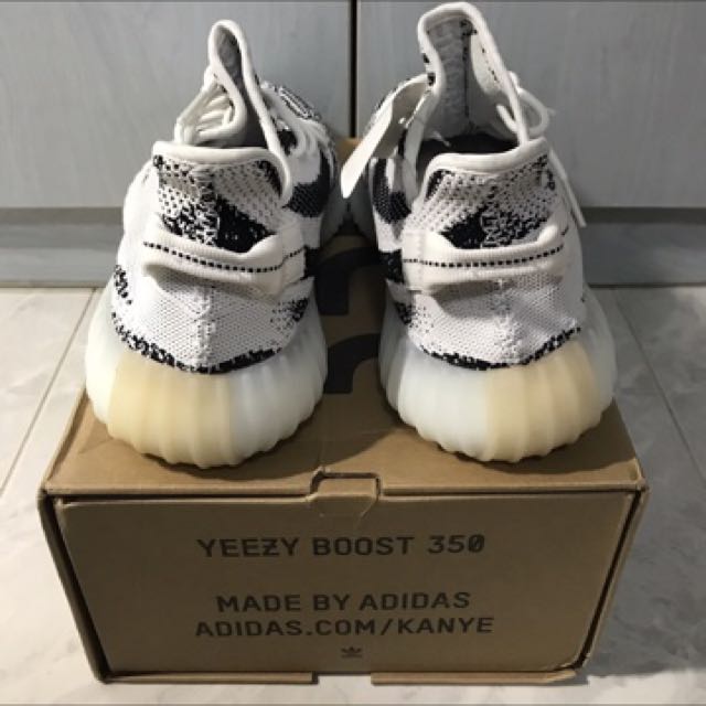 Ua discount yeezy zebra