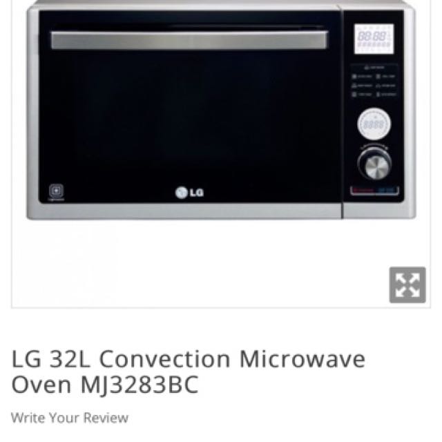 LG Convection Microwave Oven, Iron, TV & Home Appliances, Kitchen