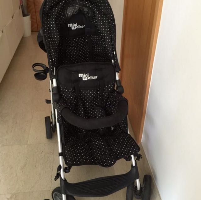 Mini Walker Double Stroller Pram Tandem