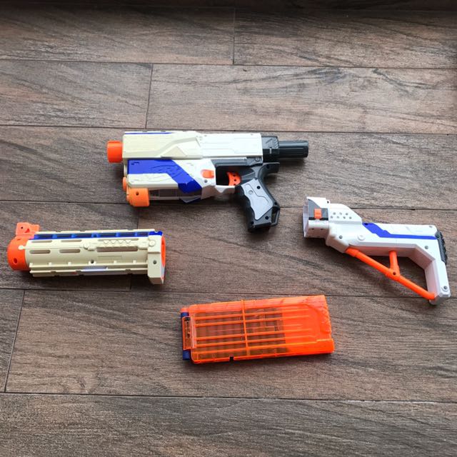 Nerf Elite Retaliator, Hobbies & Toys, Toys & Games on Carousell