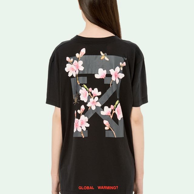 T-Shirt Nike SB Heavyweight Cherry Blossom Poc. white