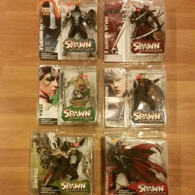 Rare Mcfarlane Set - SPAWN Series 29 Evolutions Complete Lot Of 6 ...