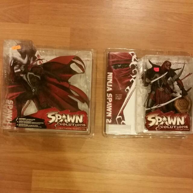 Rare Mcfarlane Set - SPAWN Series 29 Evolutions Complete Lot Of 6 ...