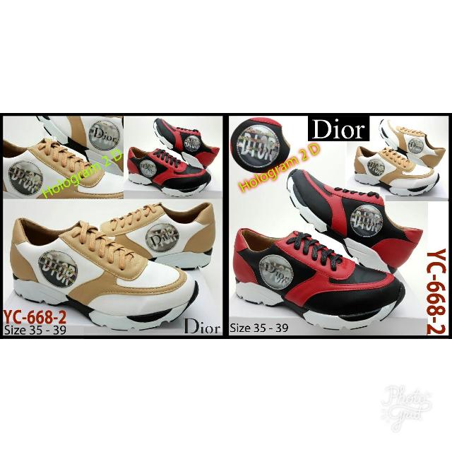 Sepatu Dior Sneakers Hologram 2d Olshop Fashion Olshop Wanita On Carousell