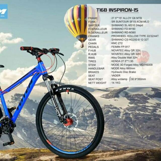 Totem MTB, Sports Equipment, Bicycles & Parts, Bicycles on Carousell