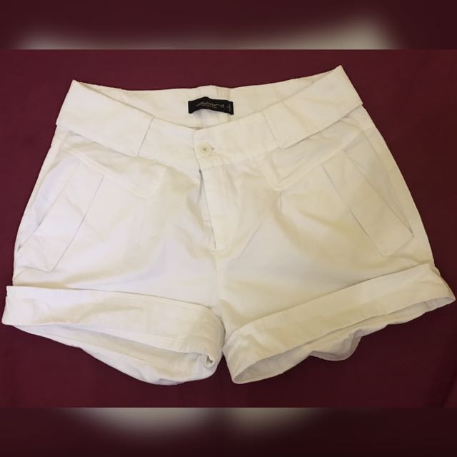 white shorts