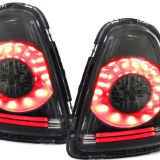 Mini Cooper British Flag Tail Lights