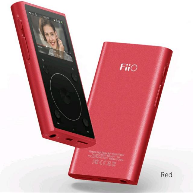 全新fiio X1 Ii 第二代紅色特別版輕巧hi Res 高音質播放器dap 支援無線藍牙wireless Bluetooth Microsd Audio Player Mp3 12小時播放 電子產品 錄音器材