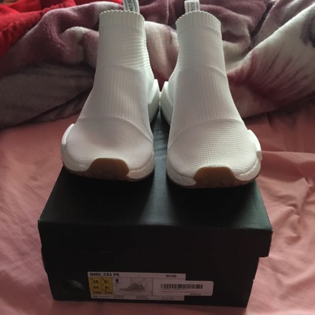Nmd cs1 triple white on sale