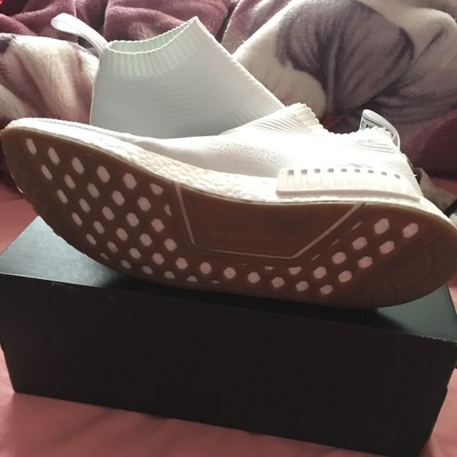Adidas NMD CS1 PK Triple White Gum SIZE US10